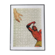 Tirage signé collage Puzzle Tarzan