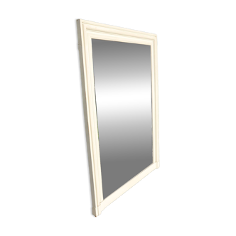 XXL white rectangular mirror 1565mm