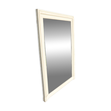 XXL white rectangular mirror 1565mm