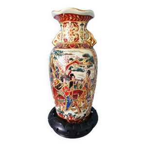 Vase chinois XIXè en - porcelaine