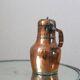 Antique coquemar, pitcher, antique copper, 19th century