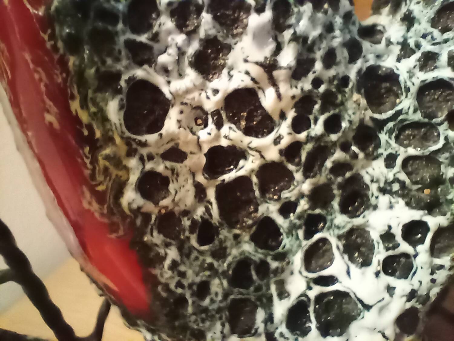 Fat lava ceramic liquor service by vallauris, france