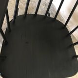 Grandessa Rocking Chair in Black Beech by Lena Larsson, 1960's