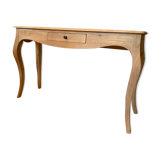 Light oak console