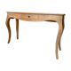 Light oak console