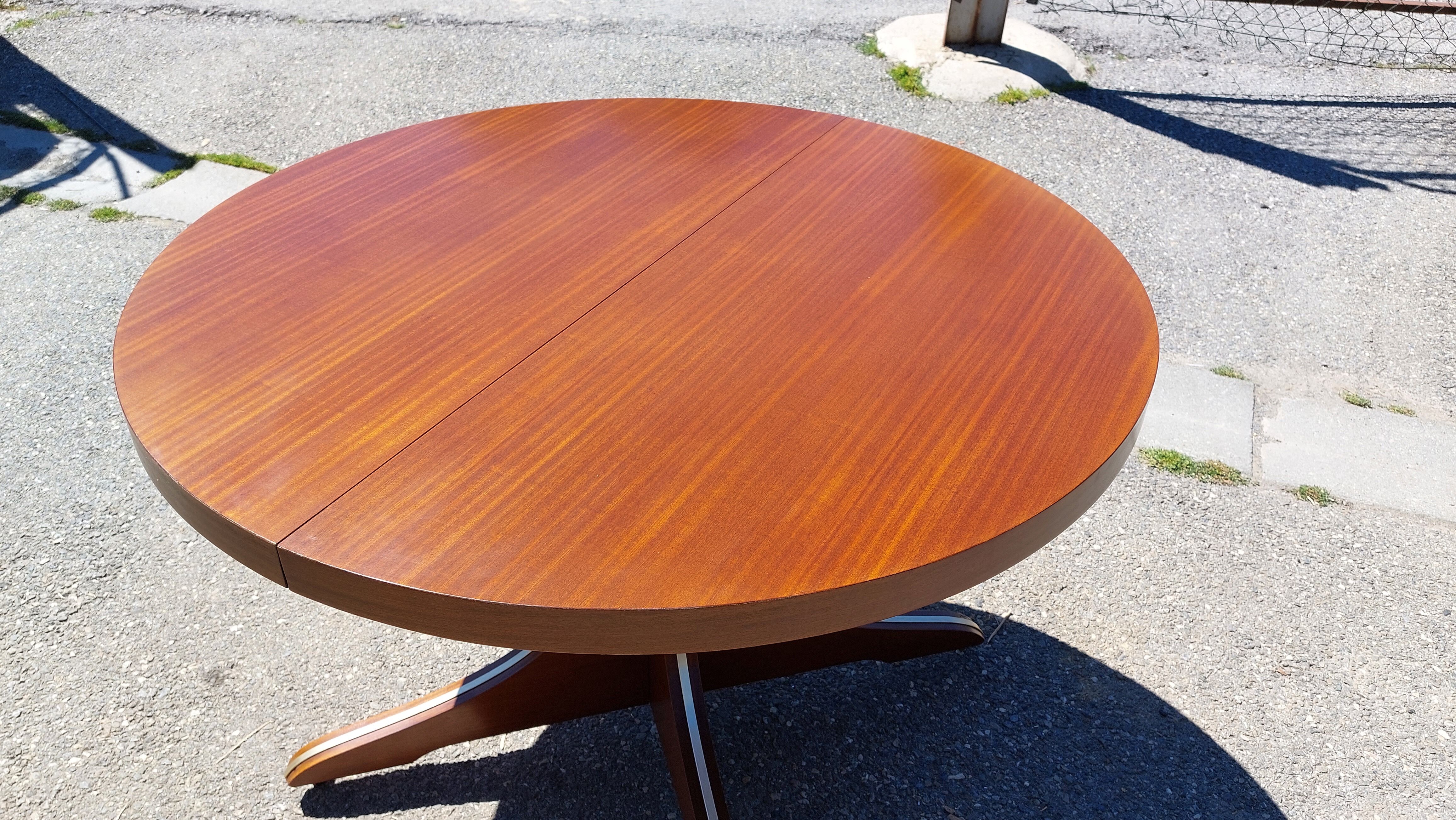 Vintage Scandinavian extendable dining table - 1960s