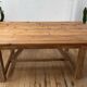 English farmhouse table solid wood