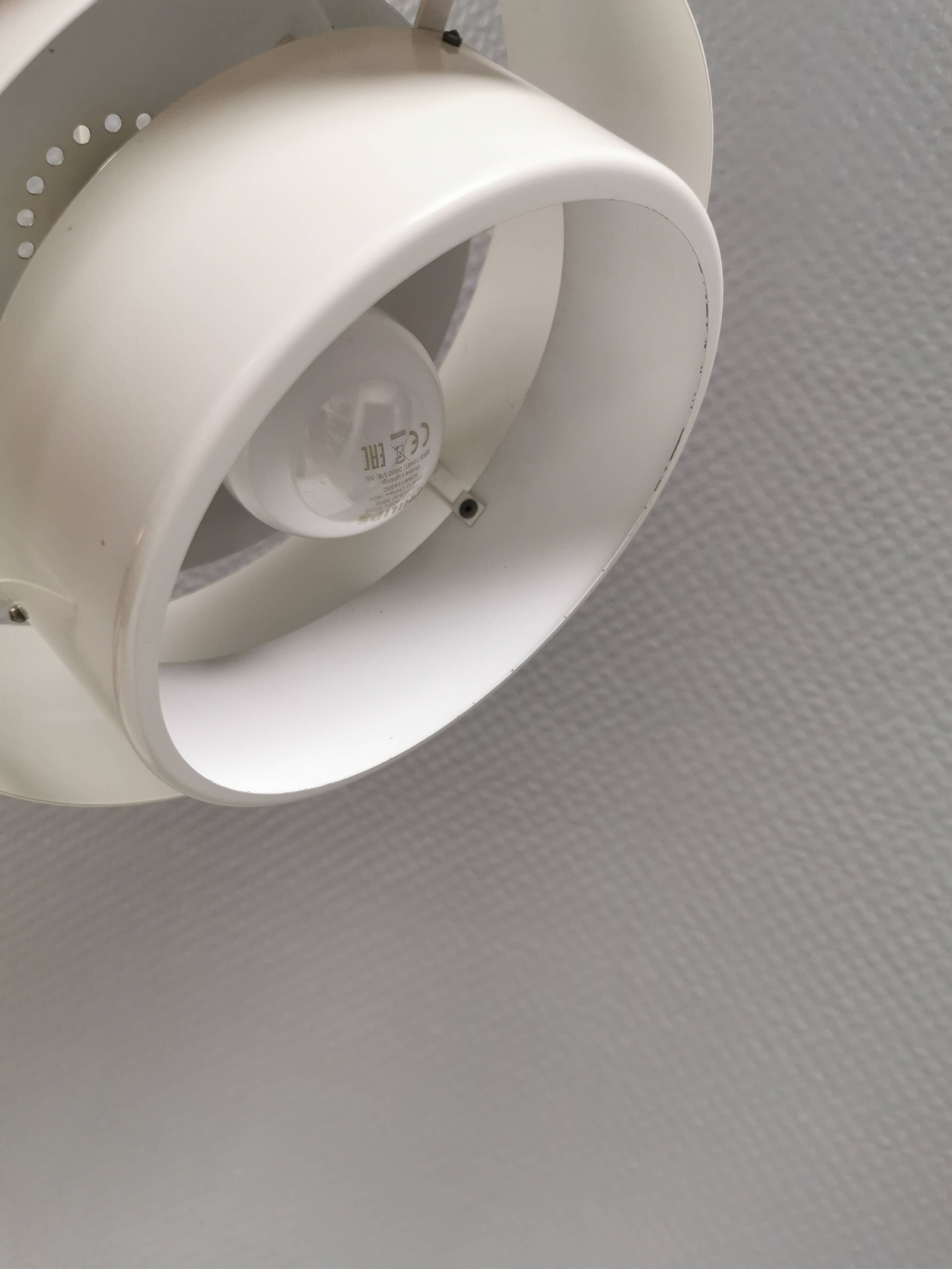 Lampe suspendue, modèle Juno, Jo Hammerborg pour Fog&Mørup 1969 Danemark