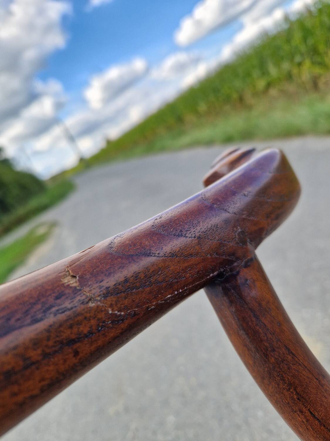Pair of antique Chinese carved mahogany armchairs, circa 1960s