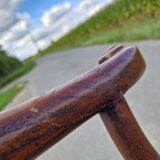 Pair of antique Chinese carved mahogany armchairs, circa 1960s
