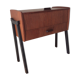 Scandinavian teak sewing bakset from the 1960s