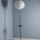 Bauhaus chrome floor lamp, 1930s, attributed to Slezák, Czechoslovakia