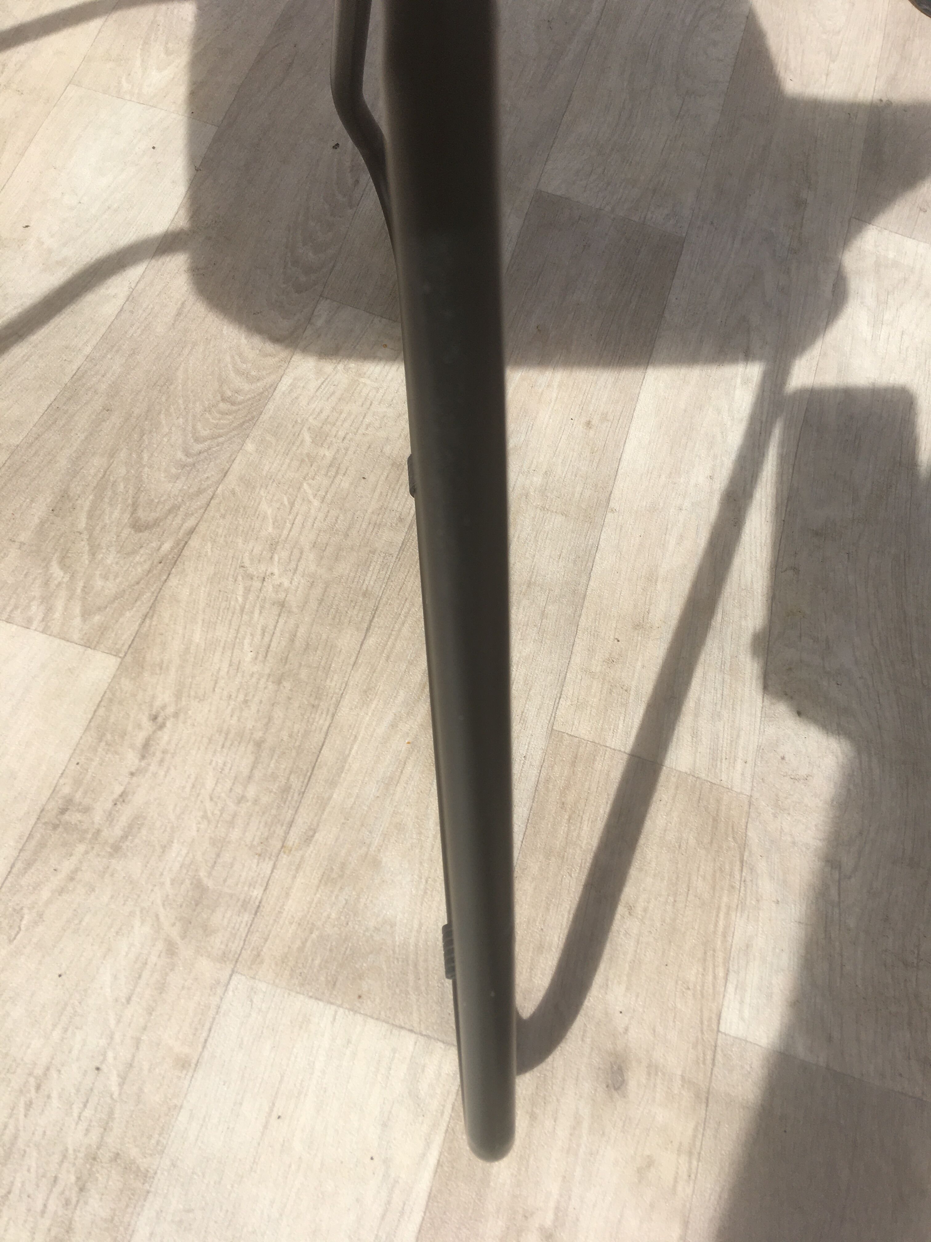 Set of 6 vintage sled chairs