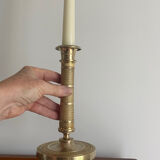 Bronze candle holder XIXth