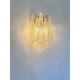 Applique murale en or italien avec verre Murano Conchiglie par Simoeng, ensemble de 4.