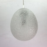 Oval drop light by Doria Leuchten, 1960s