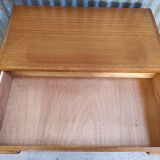 Vintage Scandinavian teak chest of drawers