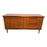 Buffet rétro vintage en teck du milieu du siècle par Meredew 1970