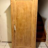 Parisian wardrobe in raw wood