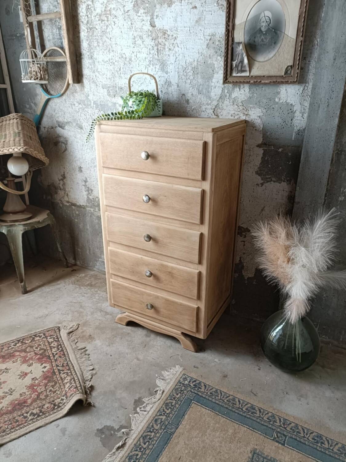 Commode en bois
