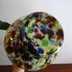 Large Murano vase in multi-colored blown glass - 38.5 cm!