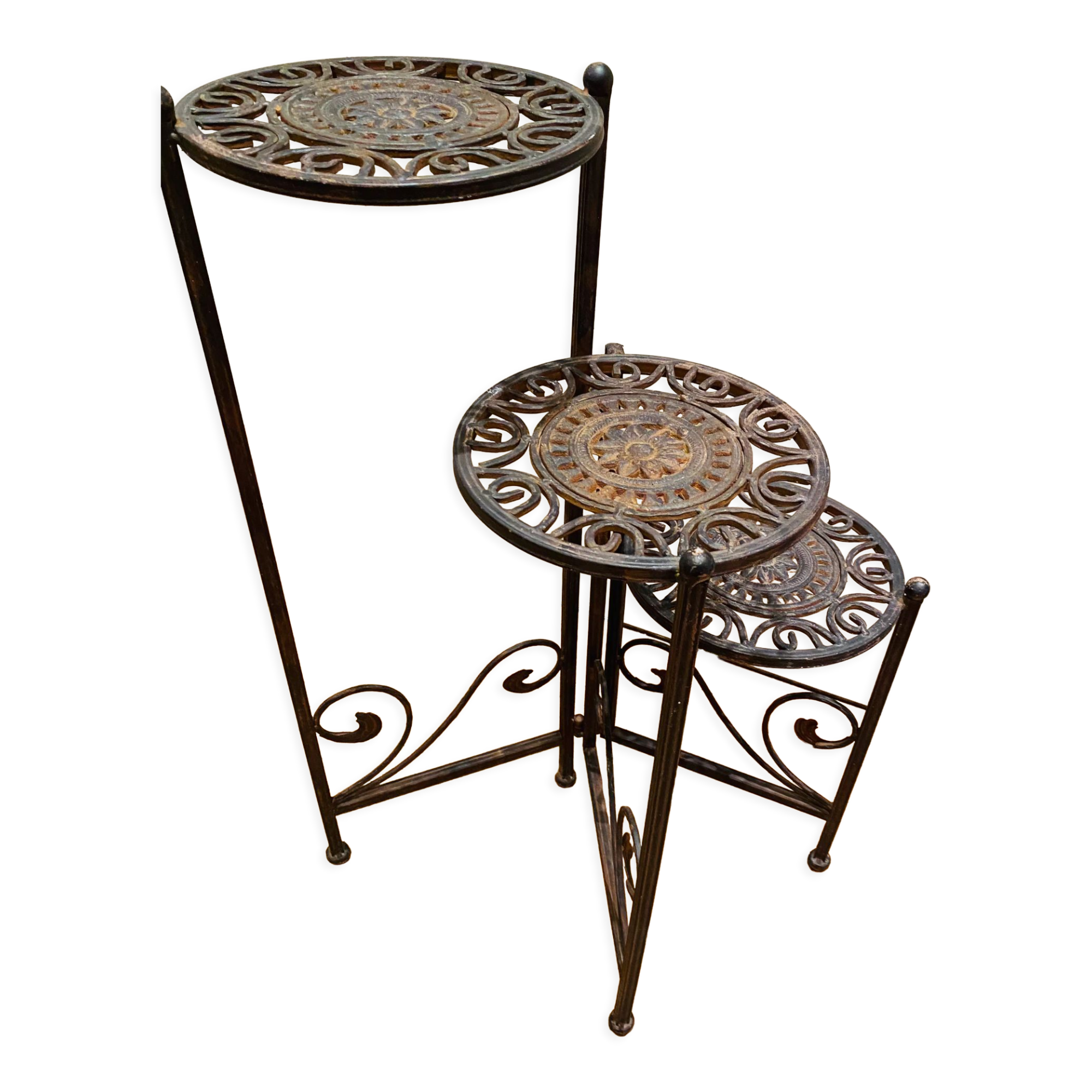 Cast iron pot holder