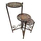 Porte pot fonte