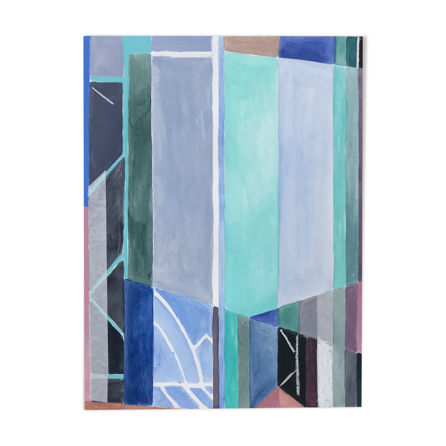Peinture couleurs pastels