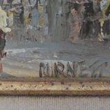 Tableau signé Burnett