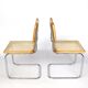 Paire de chaises B32 de Marcel Breuer