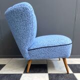 Blue cocktail chair 1950s