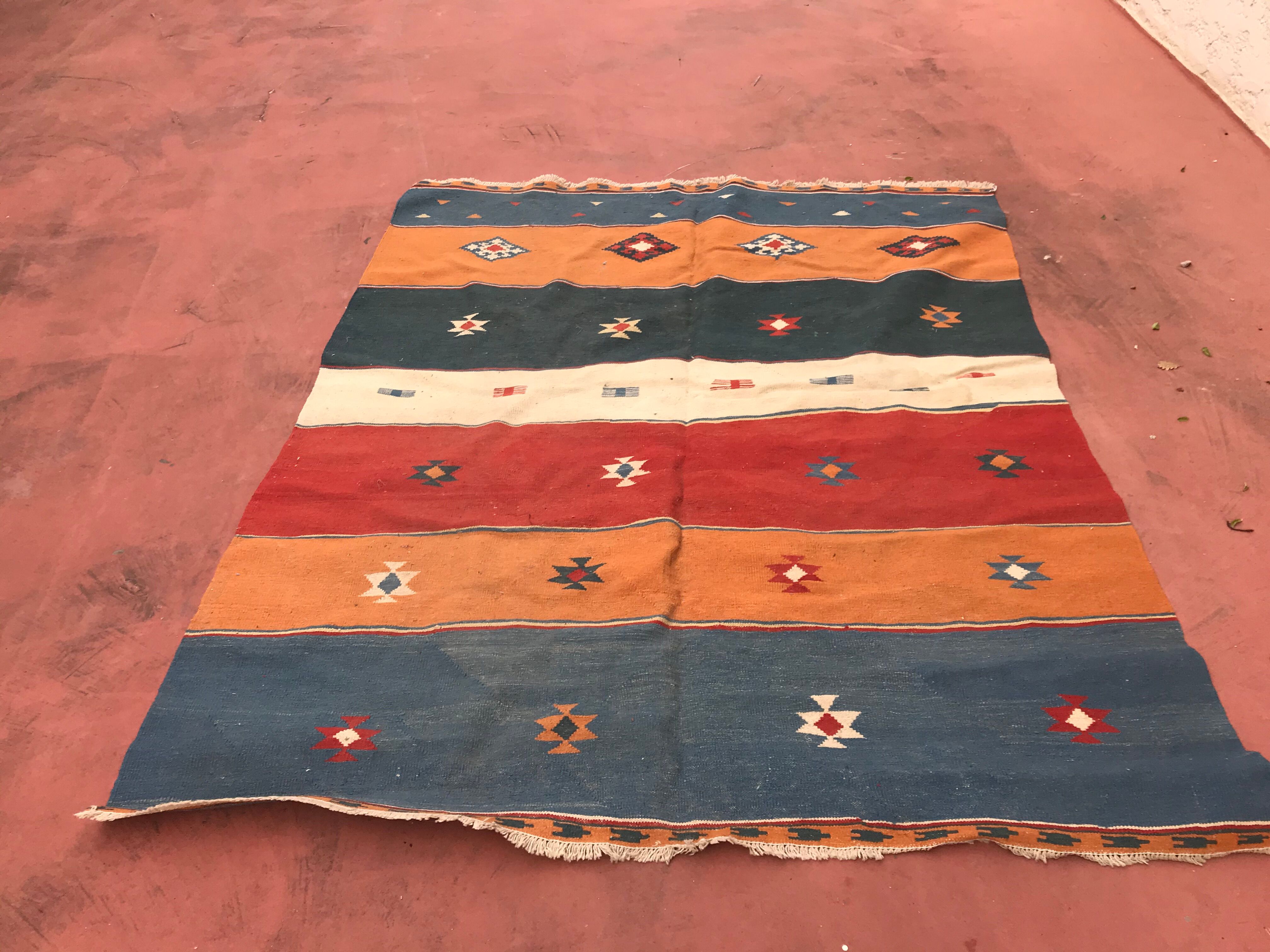 Kilim carpet 170x207cm