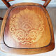 Paire de chaises bistrot art nouveau