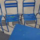Ensemble 4 chaises & table