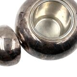 Mid-century Modern silver-plated ice bucket, Teghini Firenze Italy 1970s