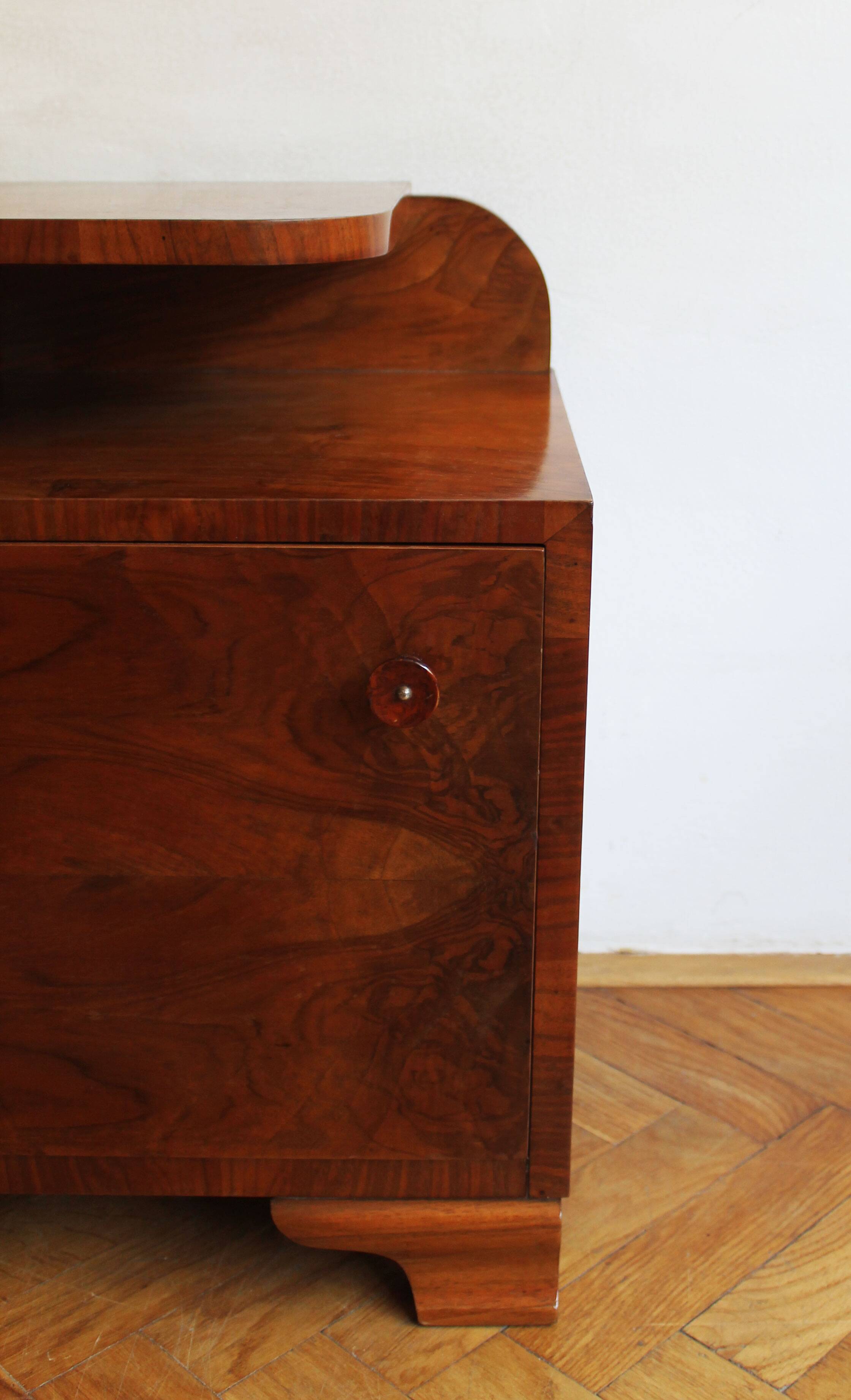 1930s Art Deco Bedside table