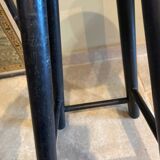 Old black stool