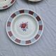 St Amandinoise deep plates, SET OF 6 / Ceramic.