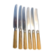 Série de 6 couteaux en inox