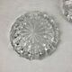 Pair of crystal ashtrays