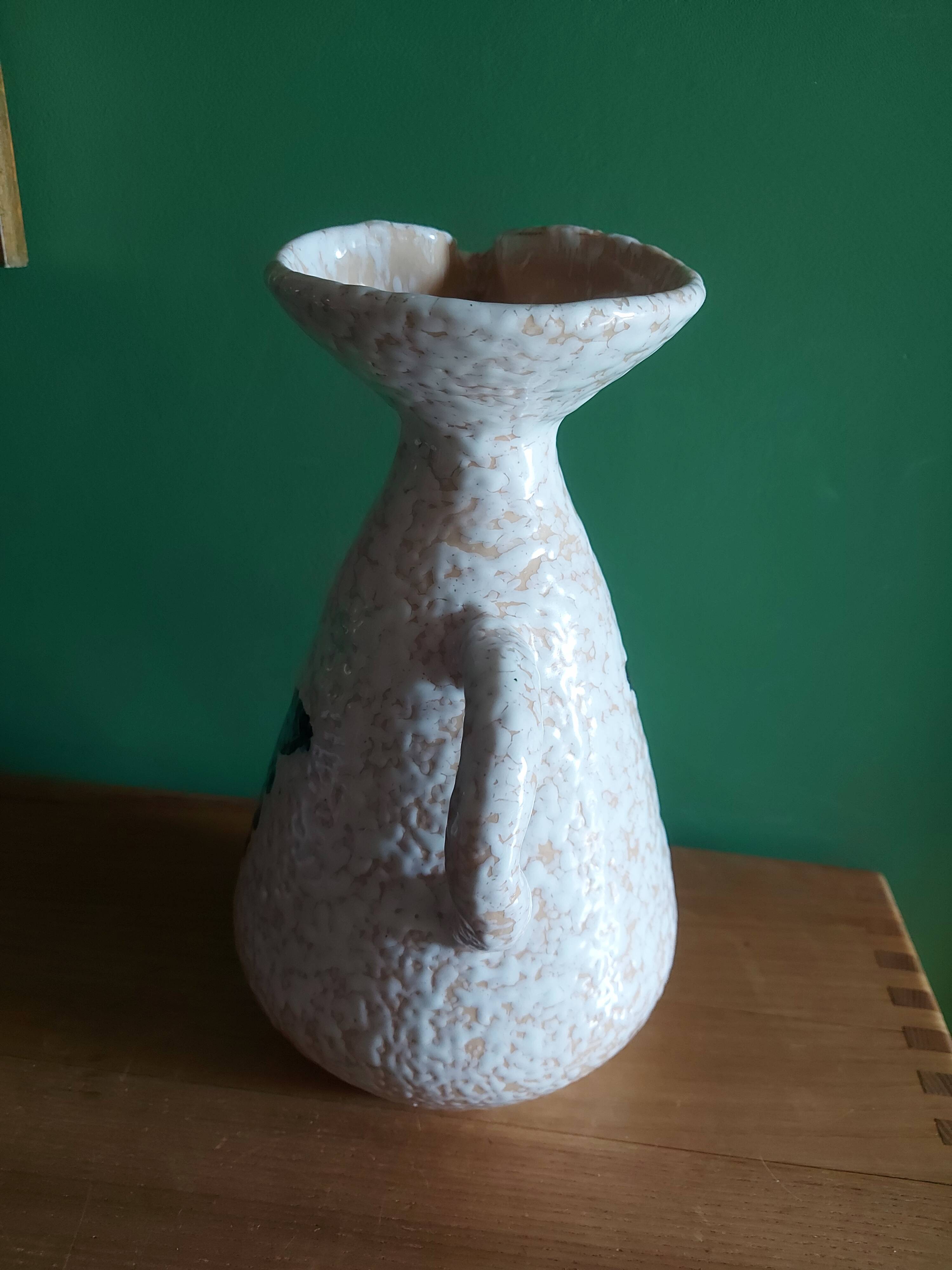 Vintage ceramic pitcher