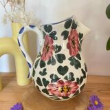 Vintage Hand Painted Ceramic Sangria Jug/Pot