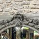 Important Antique Boiserie 176.5cm/158cm 19th Century Fireplace Mirror with Pitted Glass