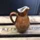 Small vintage ceramic pitcher or milk jug