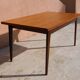 Table teck 2 rallonges vintage