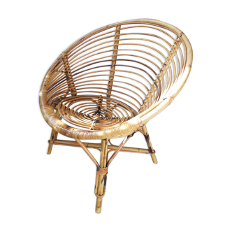 Fauteuil rotin adulte