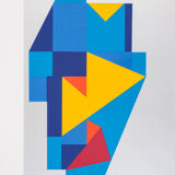 Rocket, Screen Printing on thick Paper, 64 x 92
