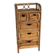 Rattan drawer unit