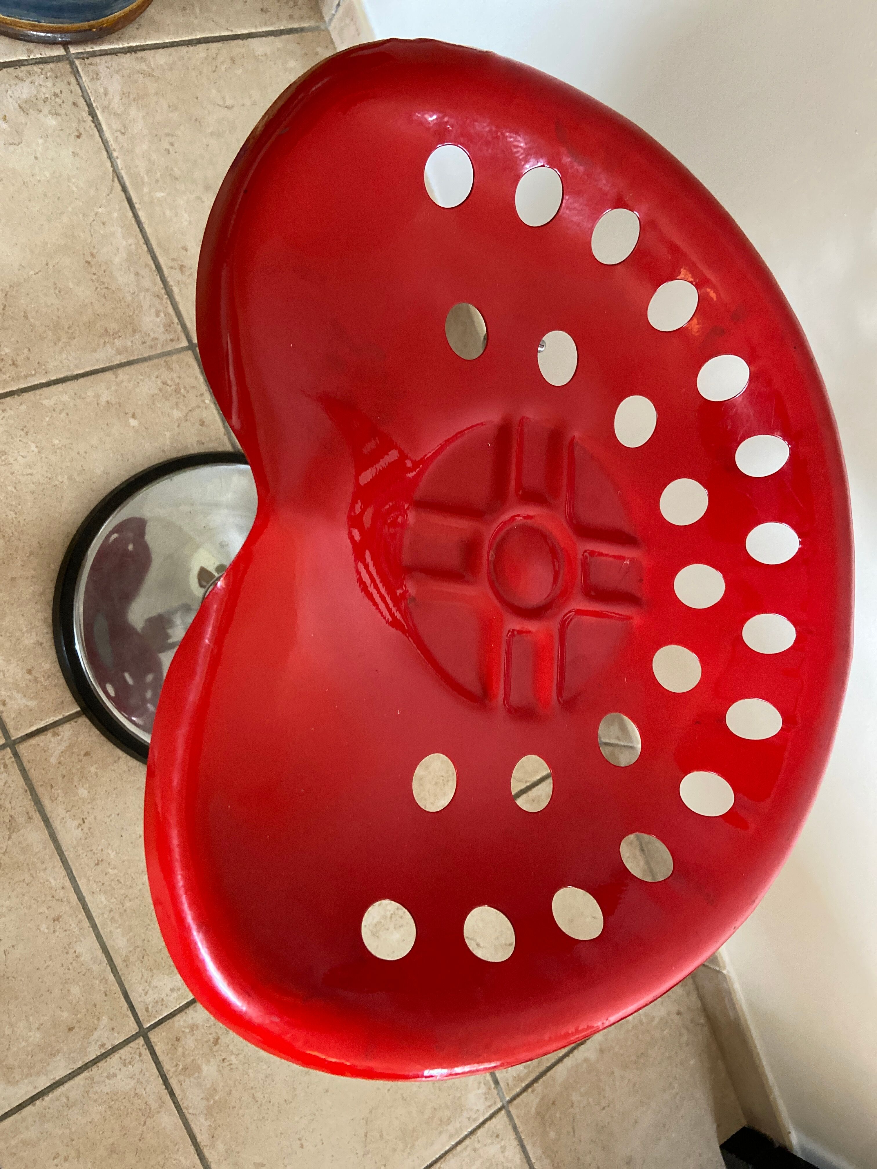 Adjustable stool by Etienne Fermigier for Mirima, 1970s