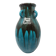 Primavera Vase for Spring in French Art Deco blue ceramic